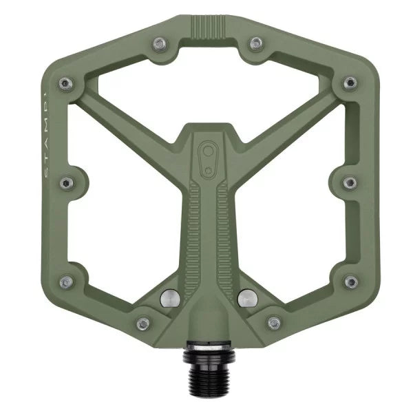 Flat pedals CRANKBROTHERS STAMP 1 Gen2 Large Green