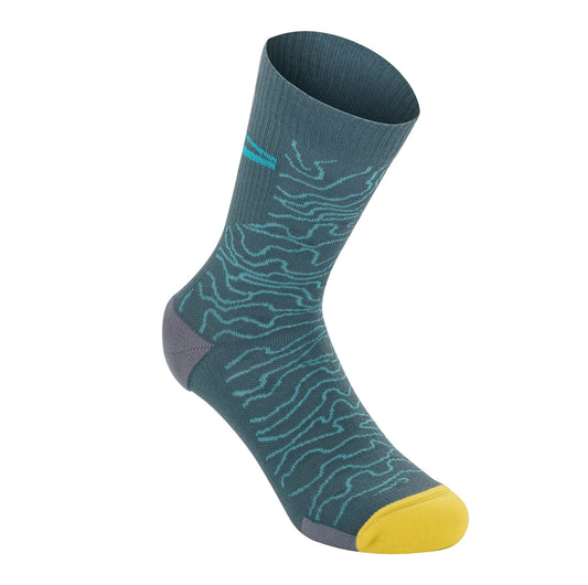 ALPINESTARS DROP 15 Socks Green/Blue