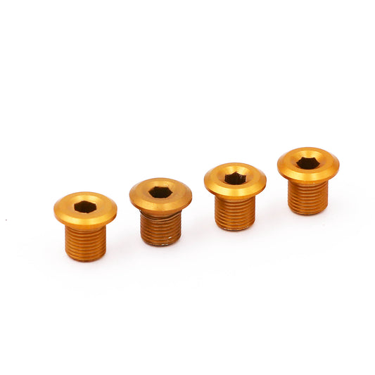 RENNEN XL Chainring Bolts (x4) Gold
