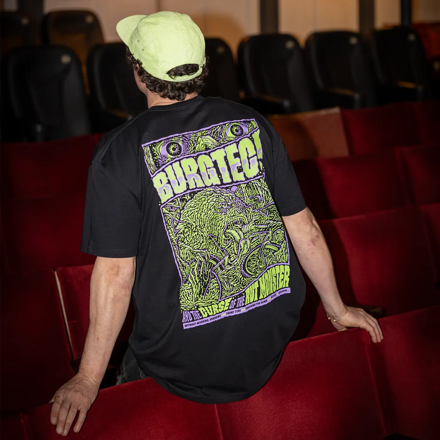 BURGTEC RUT MONSTER Black T-Shirt