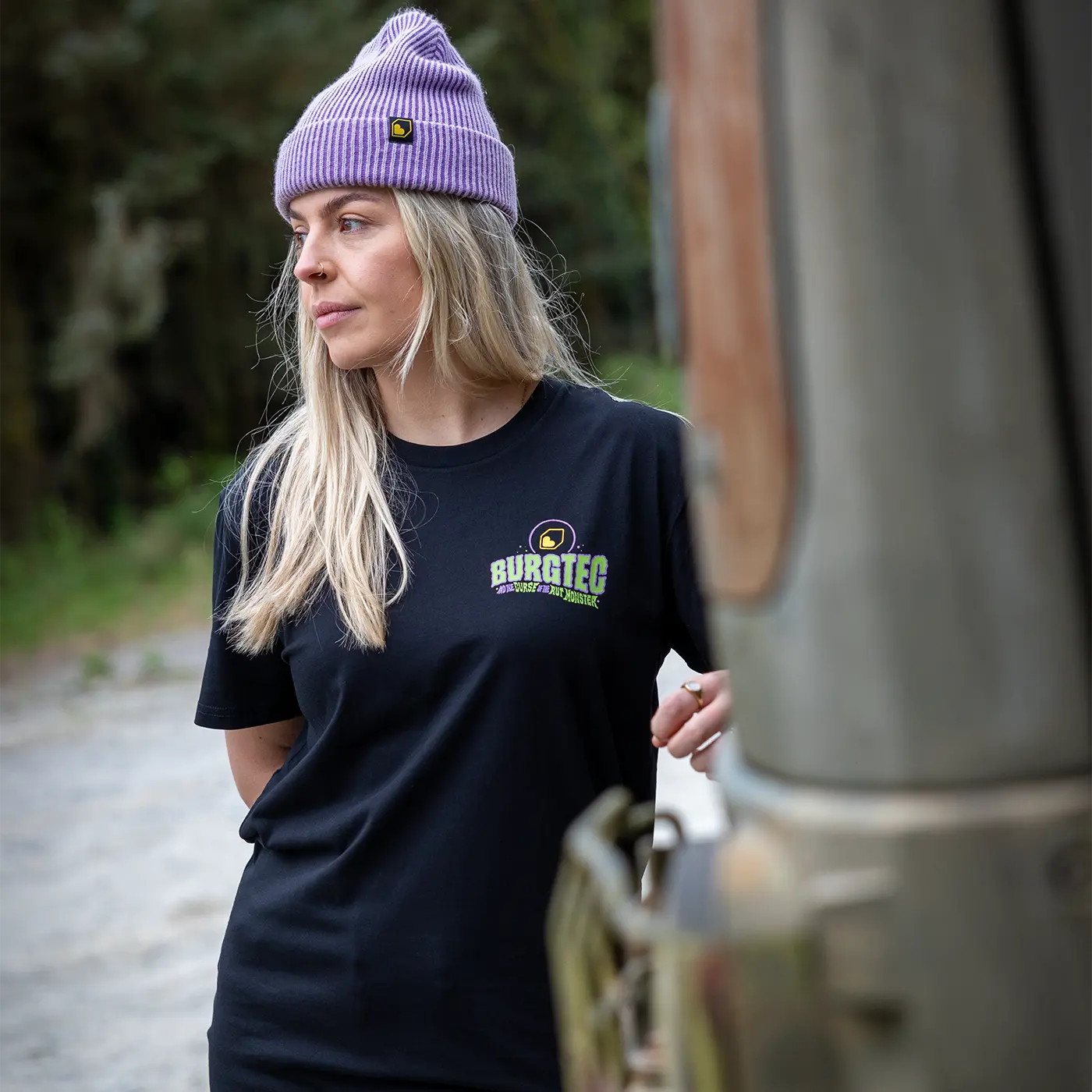 BURGTEC RUT MONSTER Black T-Shirt