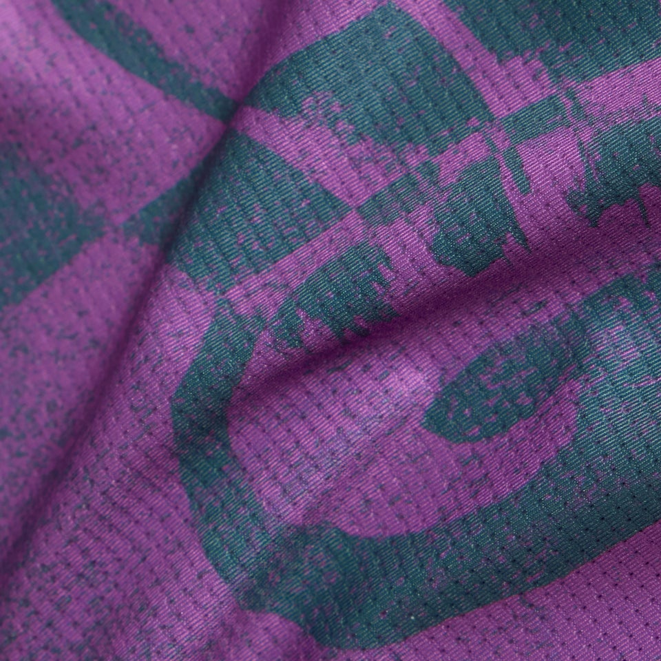 ENDURA SINGLETRACK PRINT Short Sleeve Jersey Women's End Purple