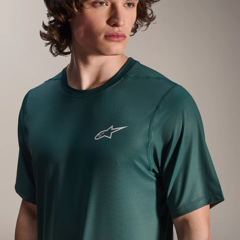 ALPINESTARS A-DURA RISE Short Sleeve Jersey Green