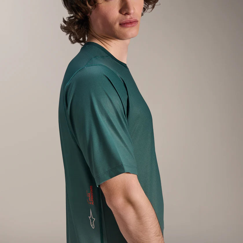 ALPINESTARS A-DURA RISE Short Sleeve Jersey Green