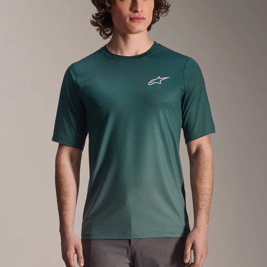 ALPINESTARS A-DURA RISE Short Sleeve Jersey Green