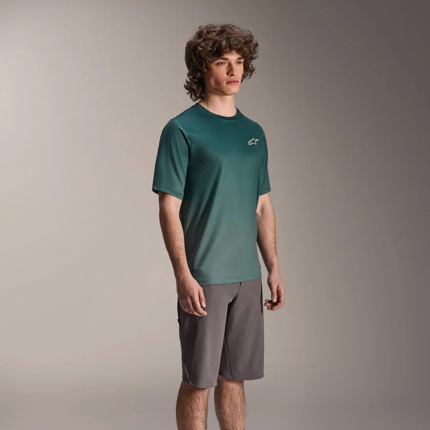 ALPINESTARS A-DURA RISE Short Sleeve Jersey Green