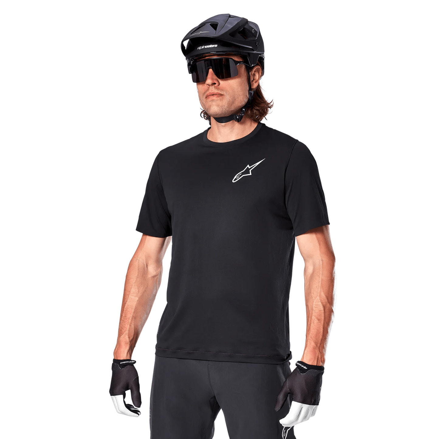 ALPINESTARS A-ARIA ASTAR Short Sleeve Jersey Black