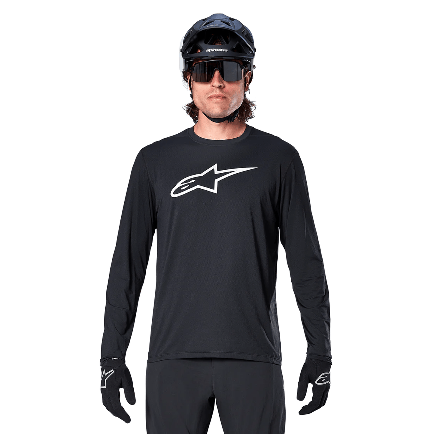 ALPINESTARS A-DURA ASTAR Long Sleeve Jersey Black