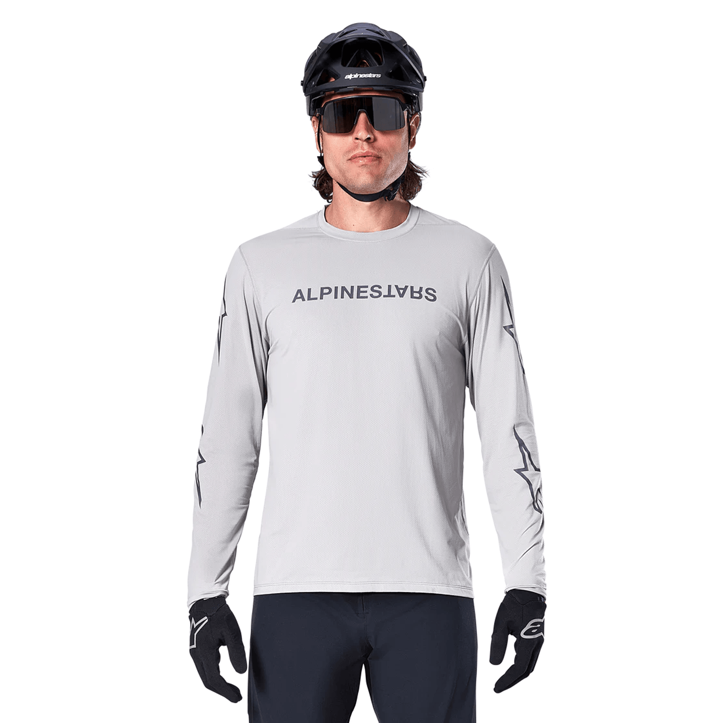 ALPINESTARS A-DURA SWITCH Long Sleeve Light Grey Jersey