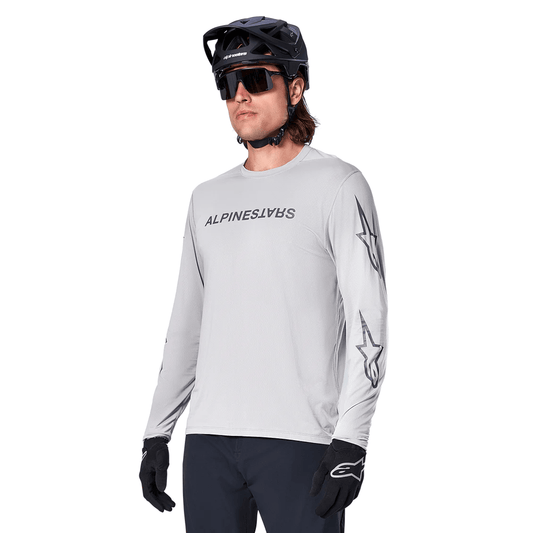 ALPINESTARS A-DURA SWITCH Long Sleeve Light Grey Jersey