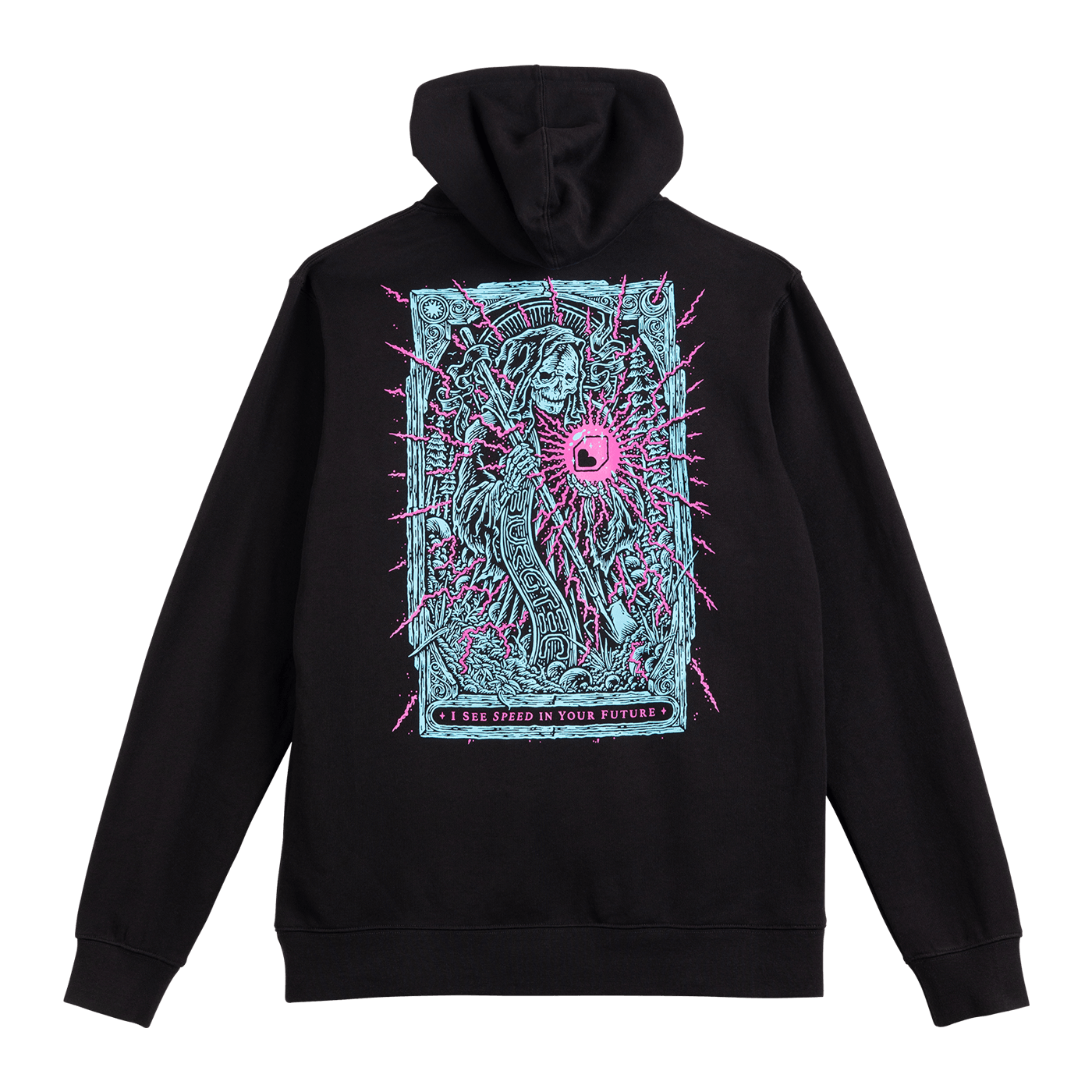 BURGTEC TARROT Black Hoodie