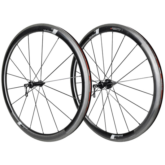 Pair of VISION SC 40 wheels clincher