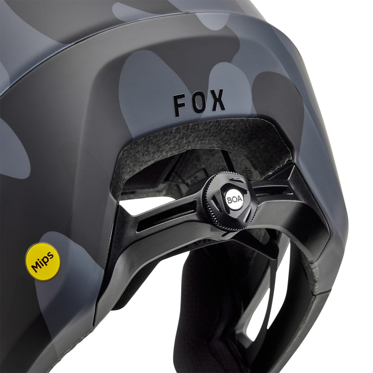 FOX DROPFRAME PRO MTB Helmet Black Camo