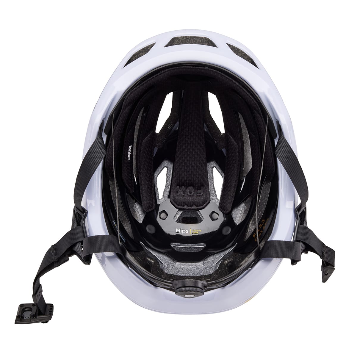 FOX CROSSFRAME PRO MIPS SOLIDS Gravel Helmet White