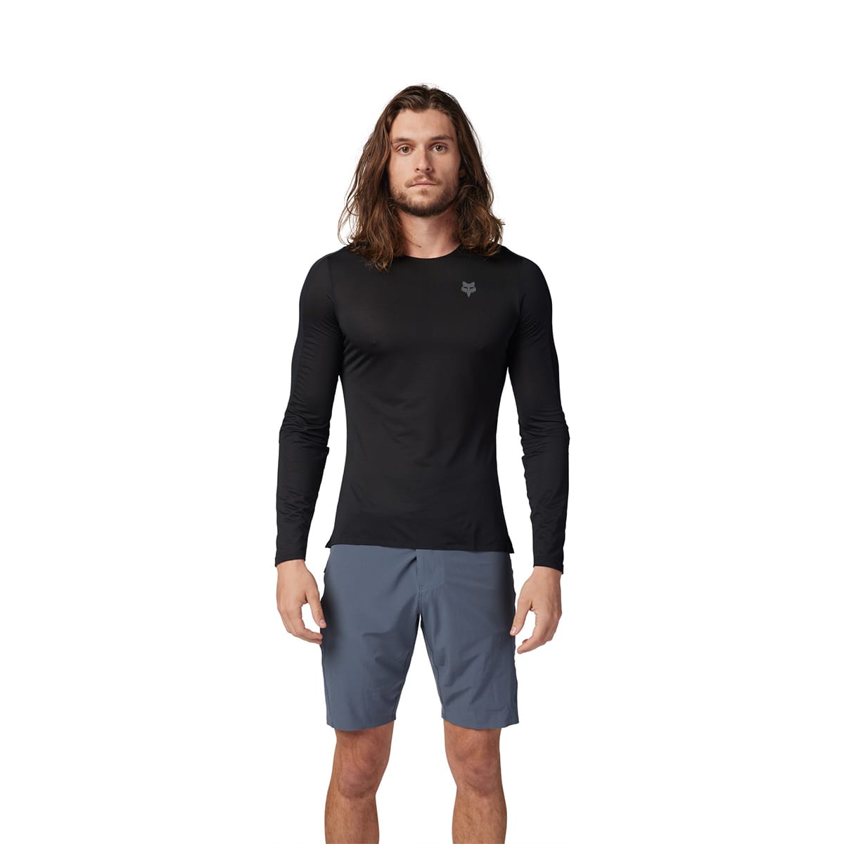 FOX FLEXAIR ASCENT Long Sleeve Jersey Black