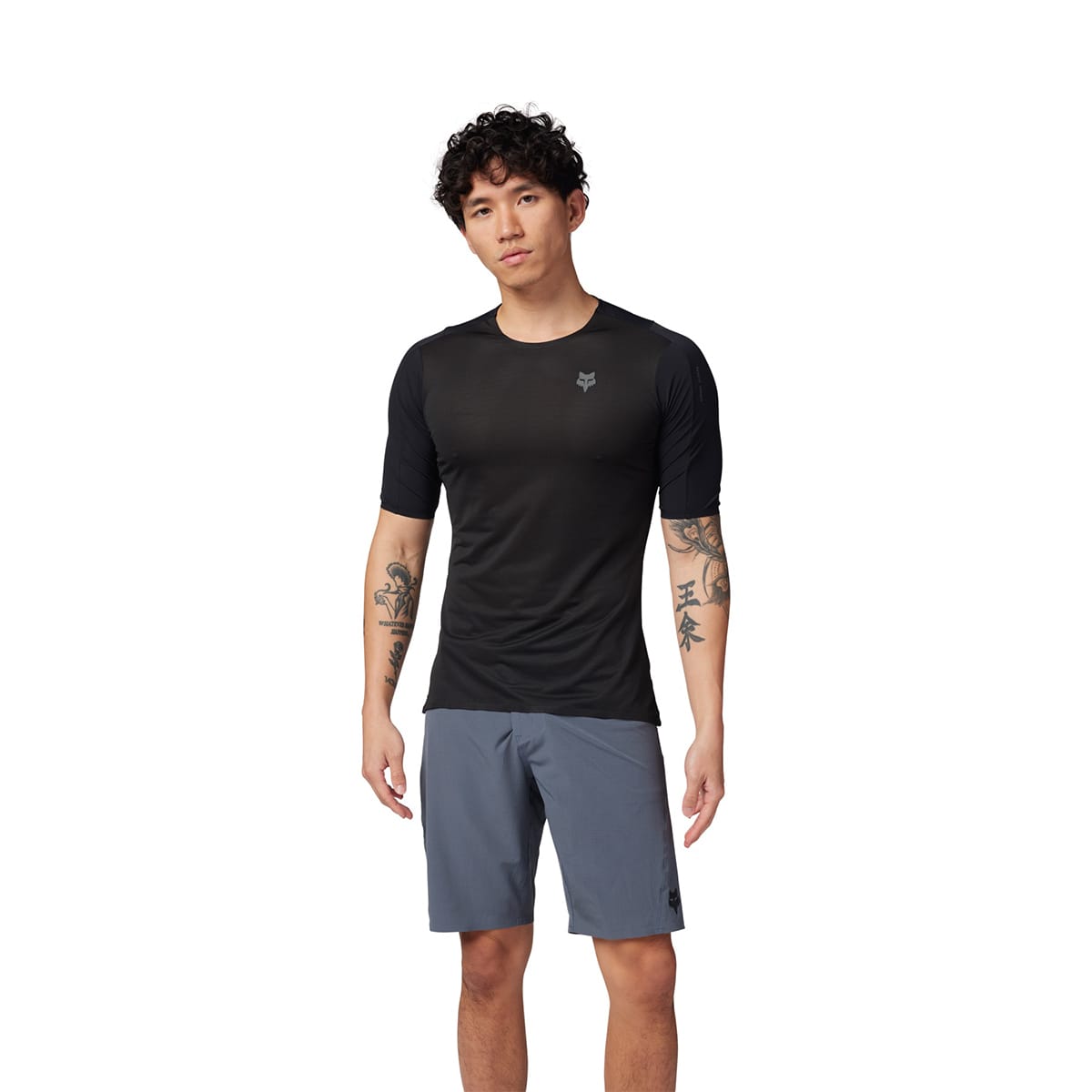 FOX FLEXAIR ASCENT Short Sleeve Jersey Black