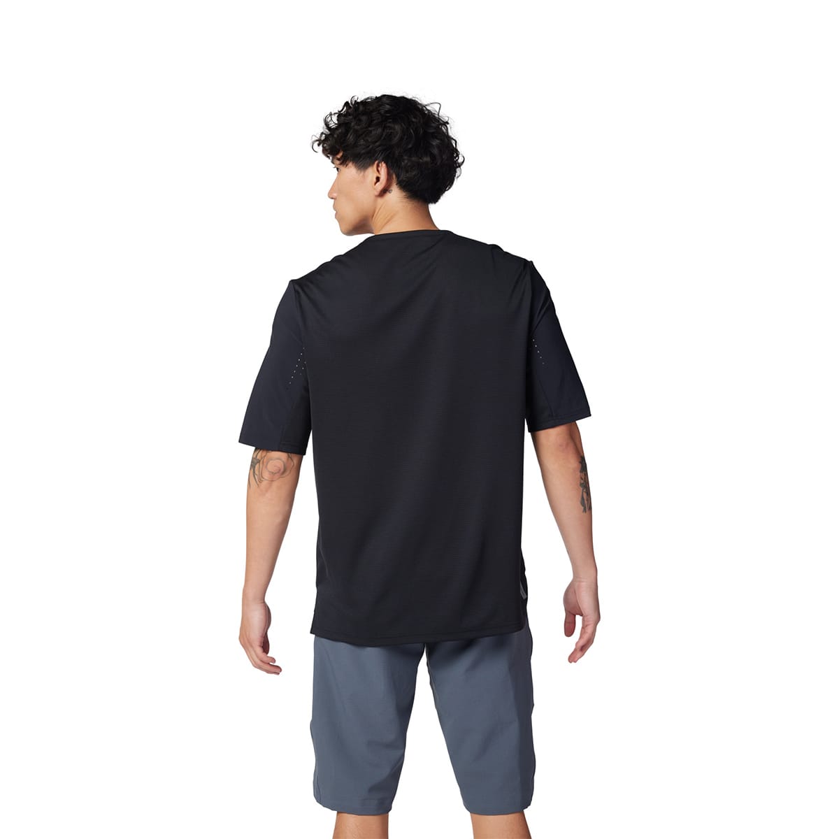 FOX DEFEND Short Sleeve Jersey Black