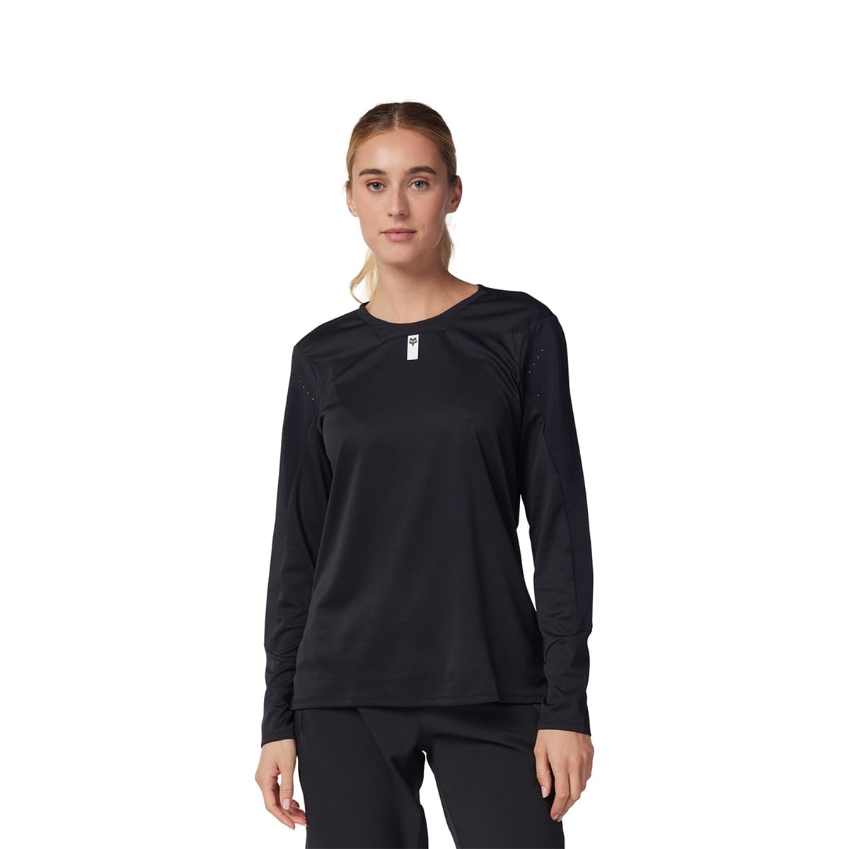 FOX DEFEND Ladies Long Sleeve Jersey Black