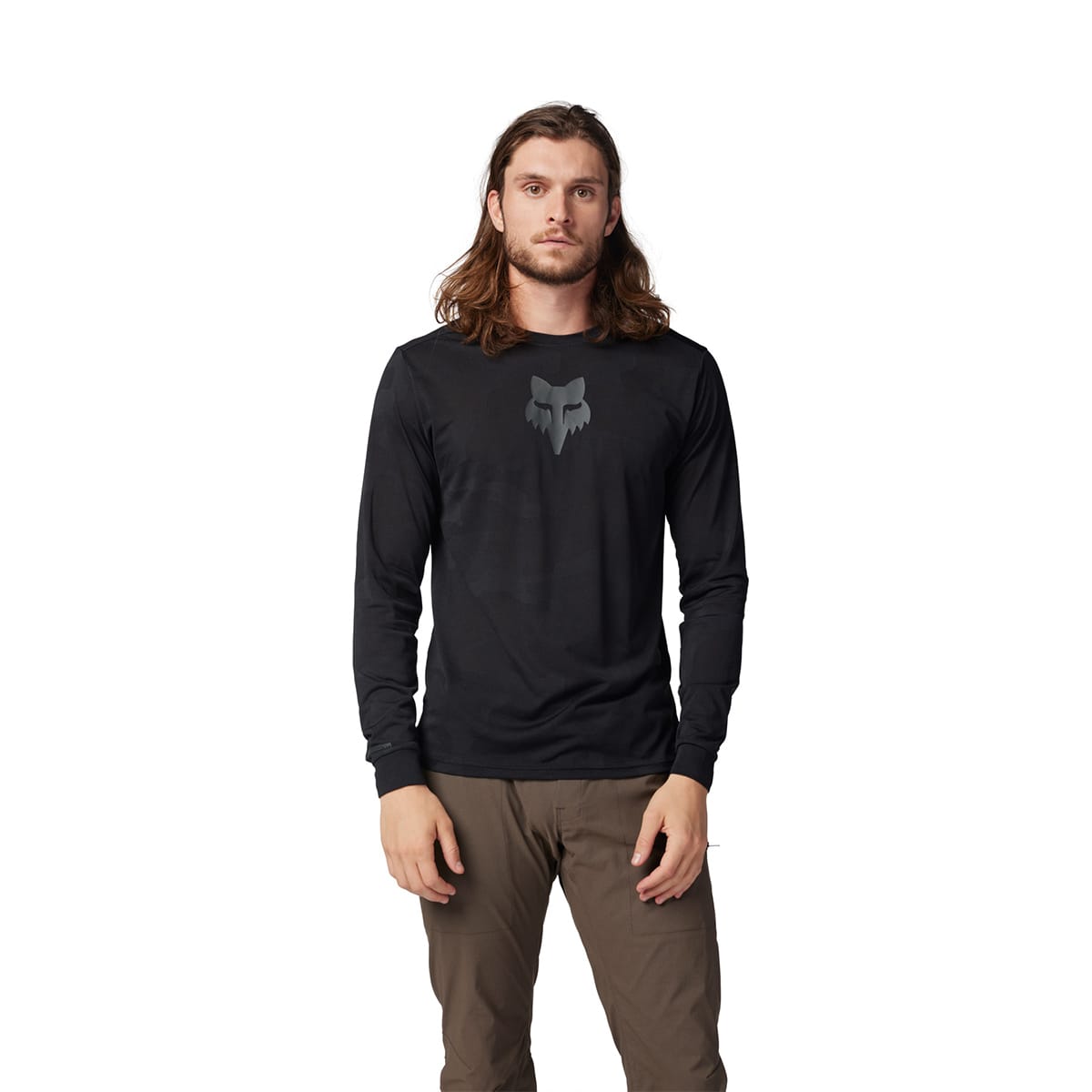 FOX RANGER TRU DRI Long Sleeve Jersey Black