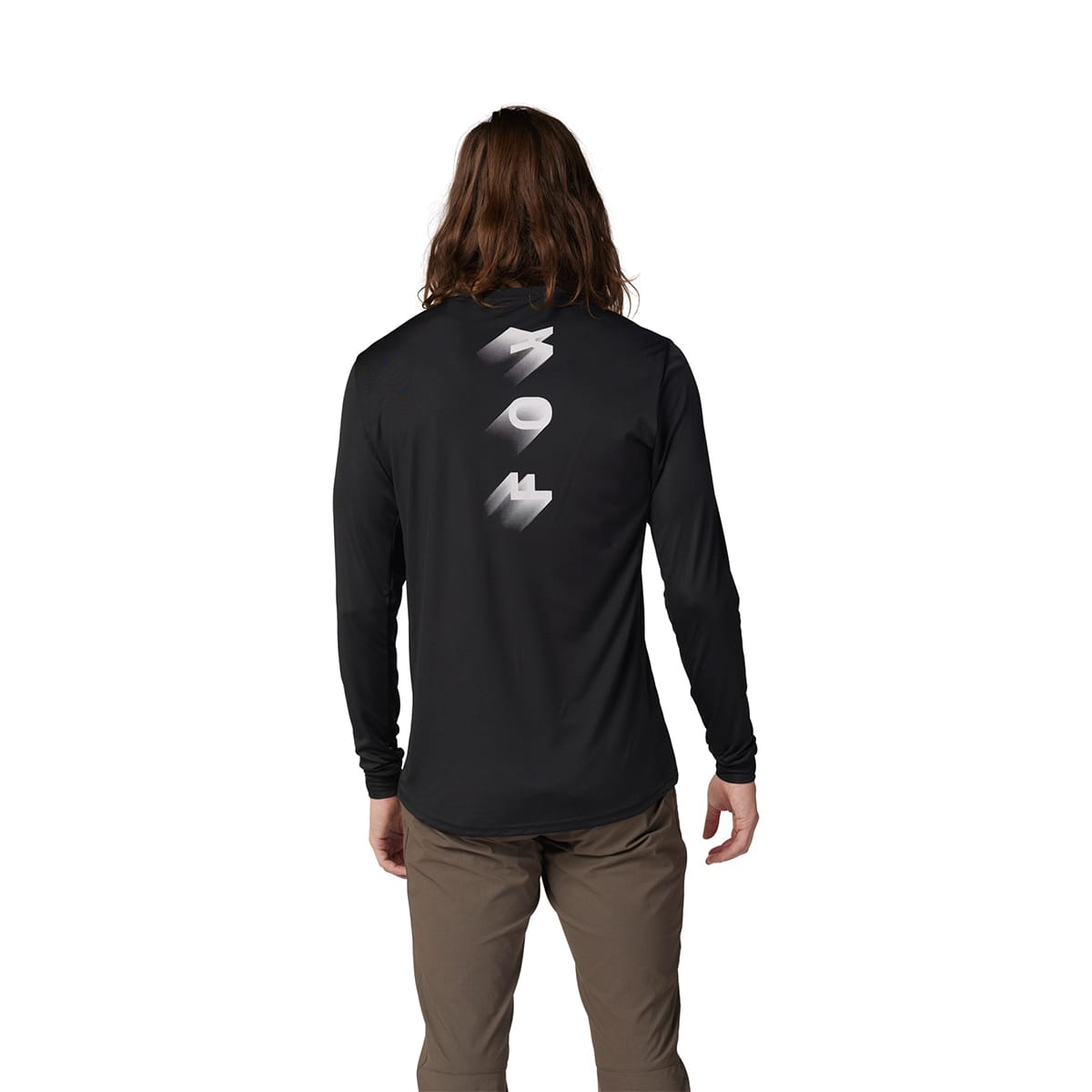 FOX RANGER WAYFARING Long Sleeve Jersey Black