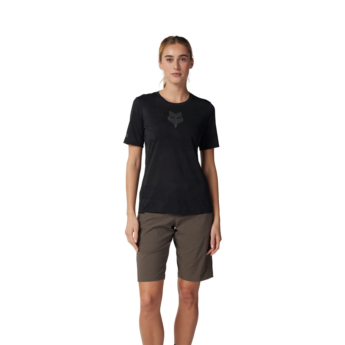 FOX RANGER TRU DRI Ladies Short Sleeve Jersey Black