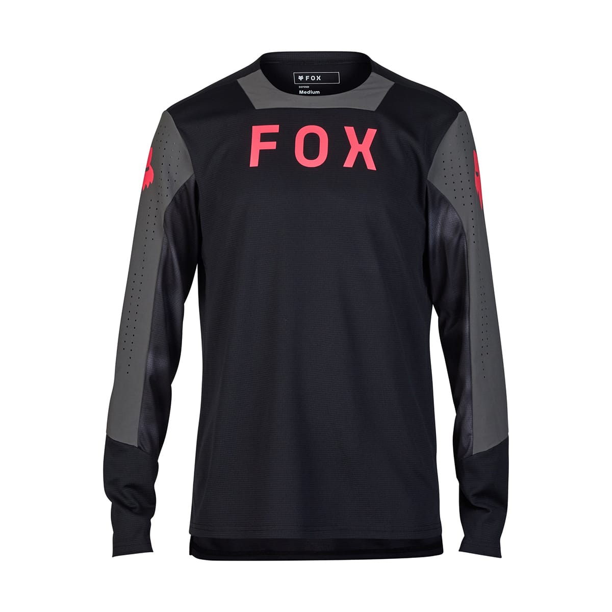 FOX DEFEND TAUNT Long Sleeve Jersey Black