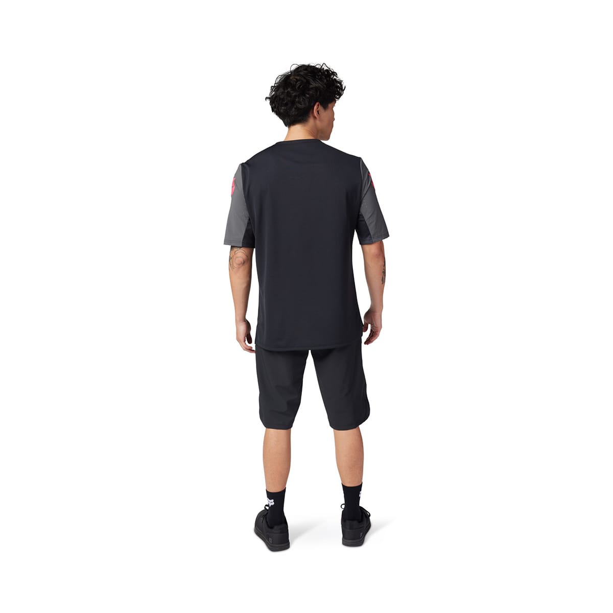 FOX DEFEND TAUNT Short Sleeve Jersey Black