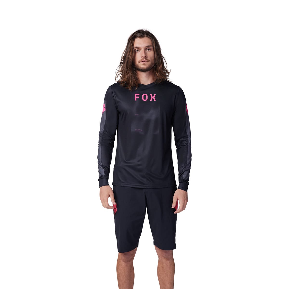 FOX RANGER TAUNT Long Sleeve Jersey Black