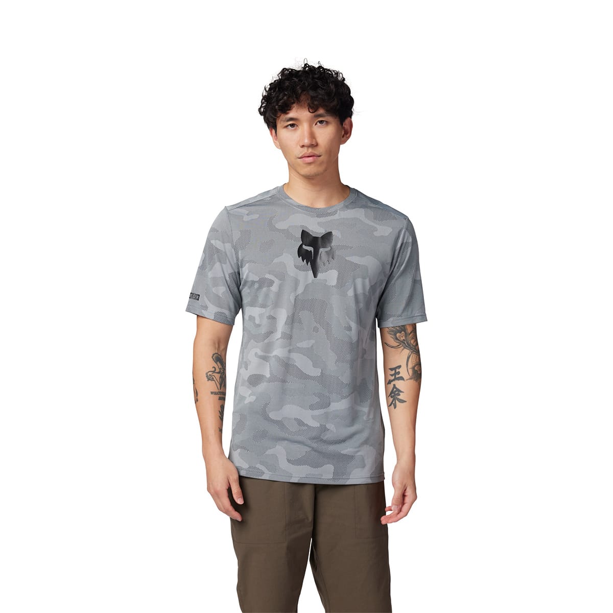 FOX RANGER TRU DRI Short Sleeve Jersey Grey