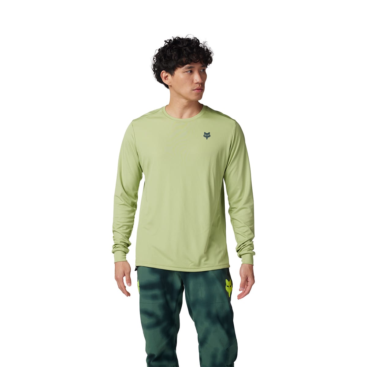 FOX RANGER WAYFARING Long Sleeve Jersey Green