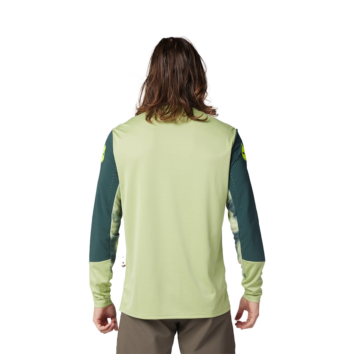 FOX DEFEND TAUNT Long Sleeve Jersey Green