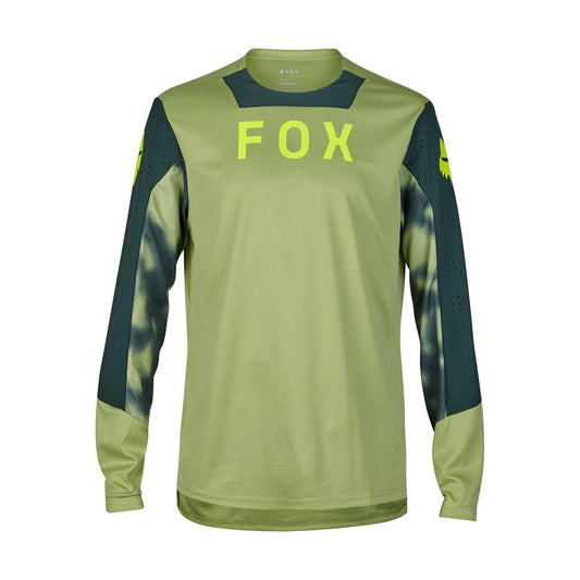 FOX DEFEND TAUNT Long Sleeve Jersey Green