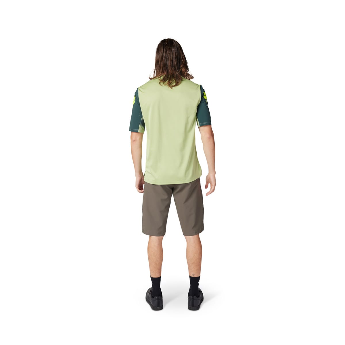 FOX DEFEND TAUNT Short Sleeve Jersey Green