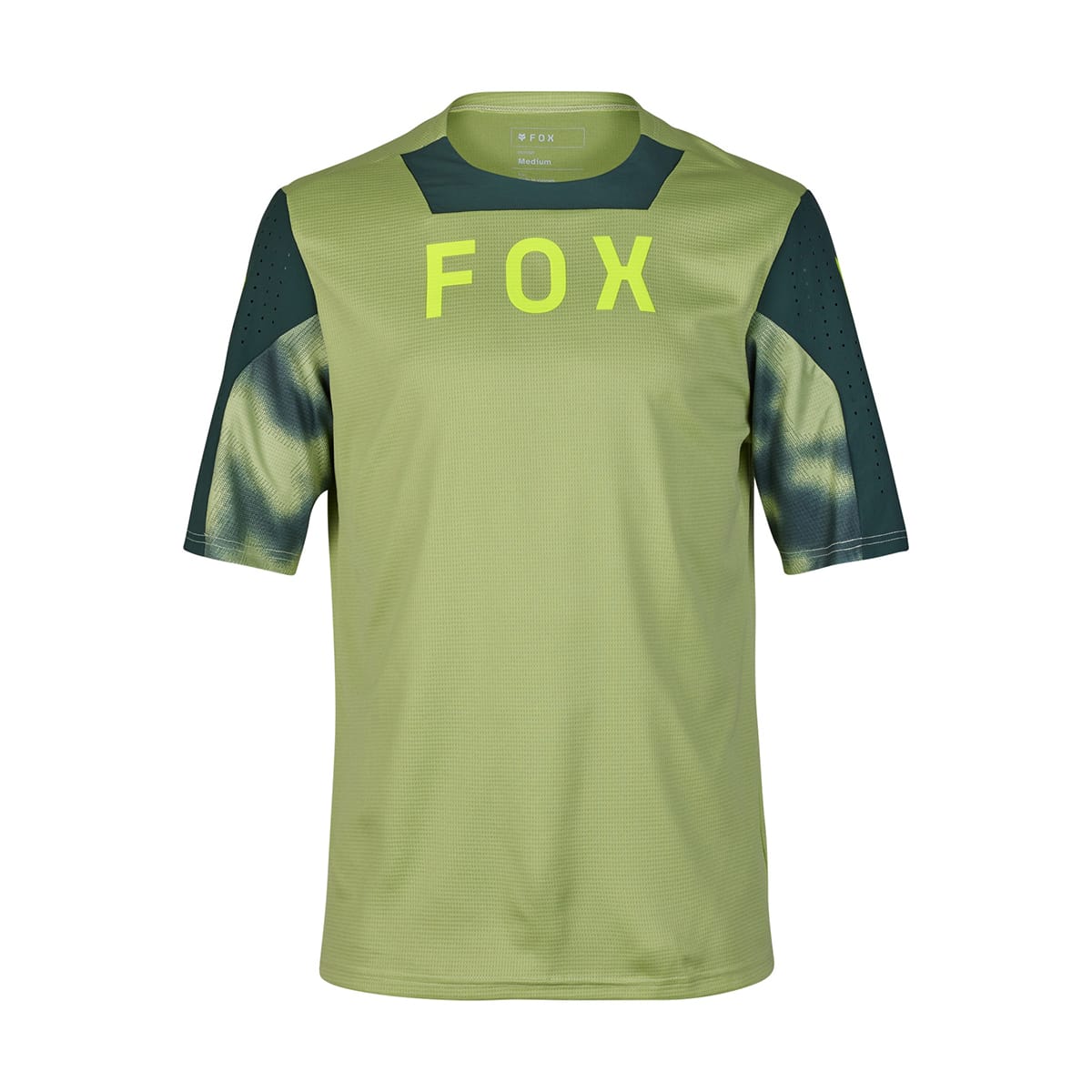 FOX DEFEND TAUNT Short Sleeve Jersey Green