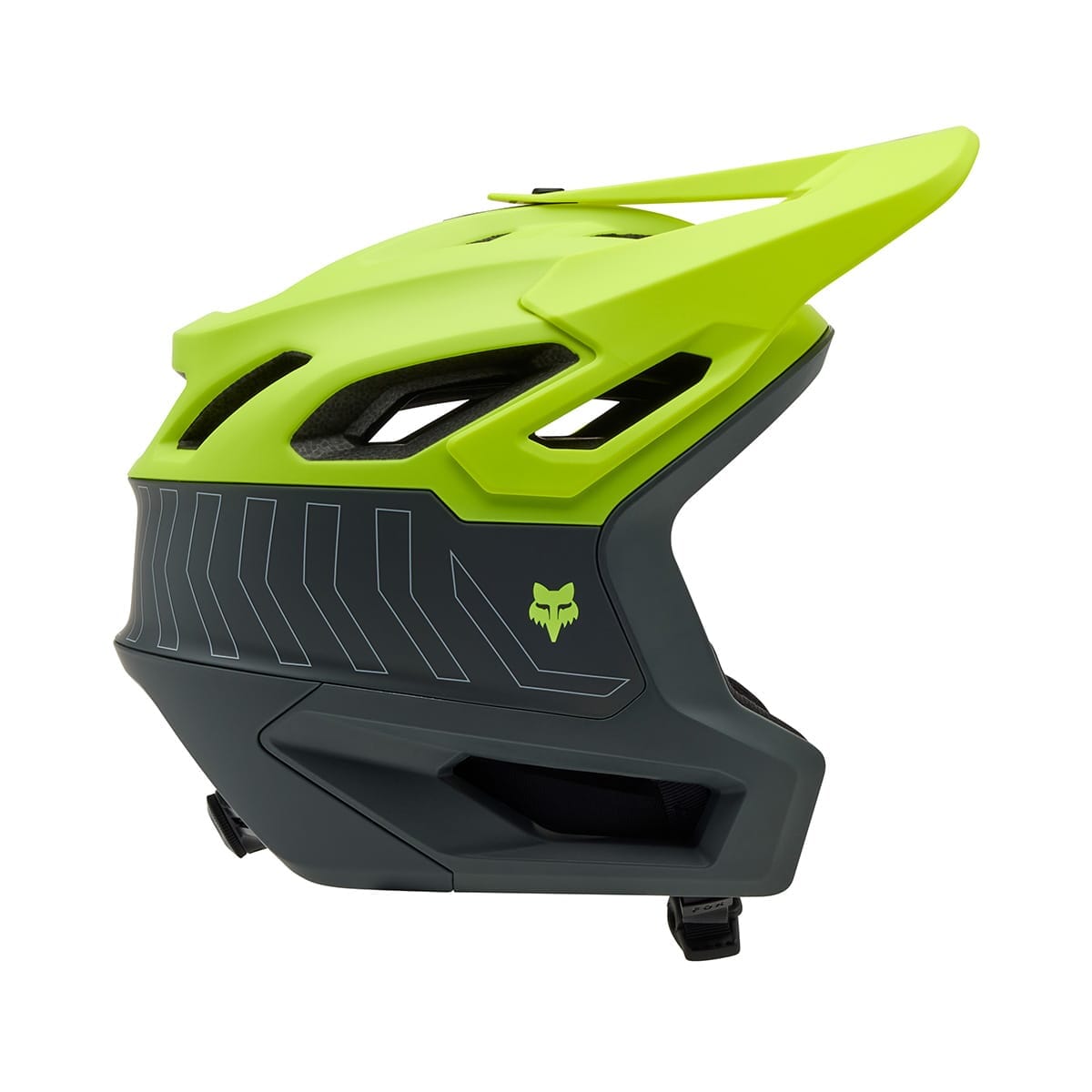 Casque VTT FOX DROPFRAME PRO Jaune/Gris 2024