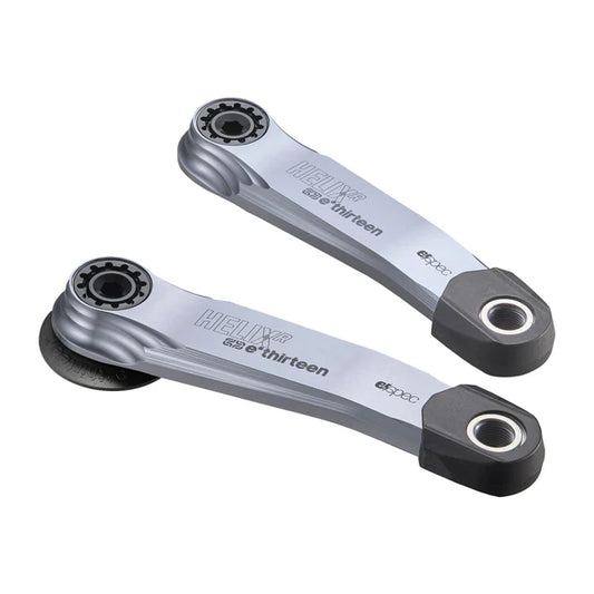 E.THIRTEEN E-SPEC HELIX R Bicycle Crank Arms (Bosch Gen4-Brose S Mag-TQ HPR50) Silver