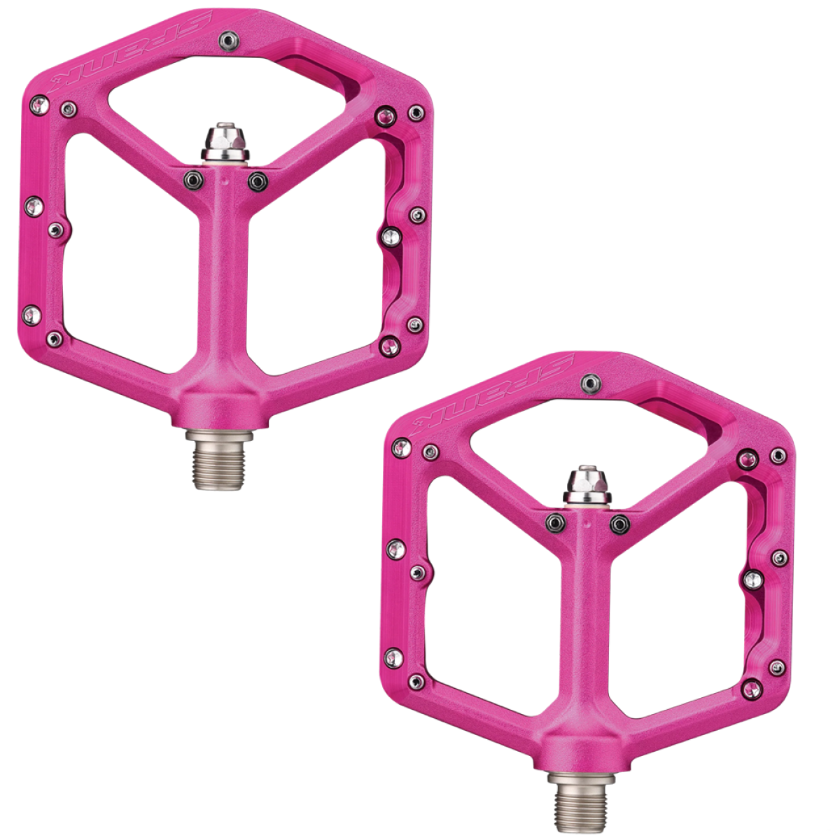 SPANK OOZY REBOOT Pink flat pedals