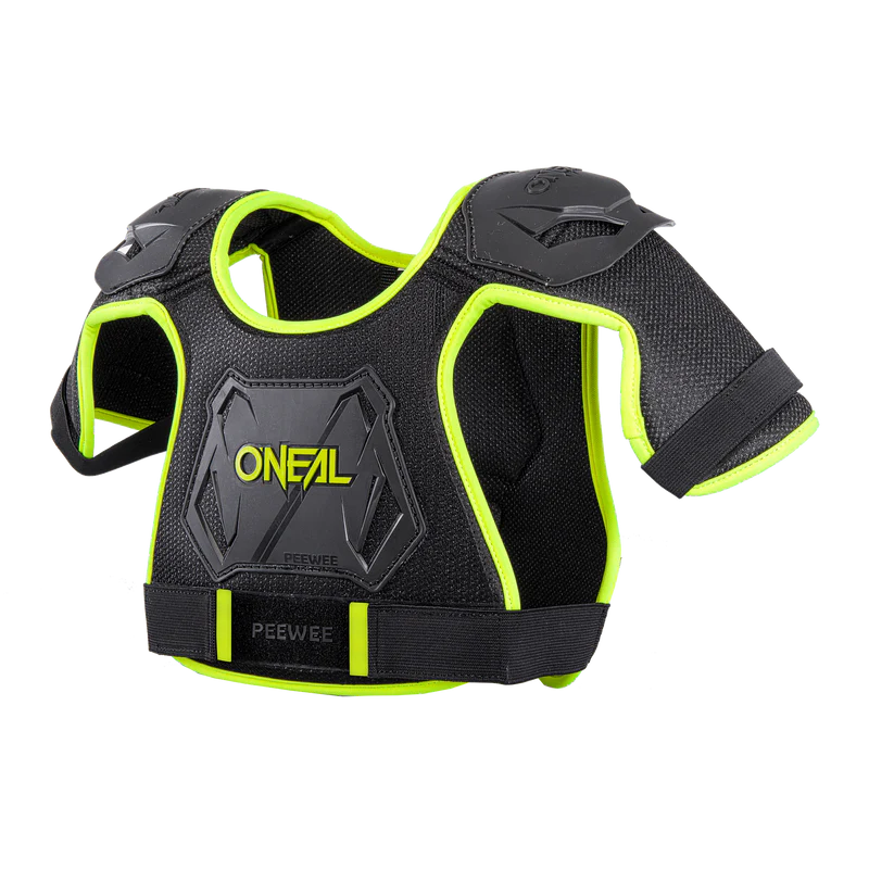O'NEAL PEEWEE Junior Chest Protector, Neon Yellow