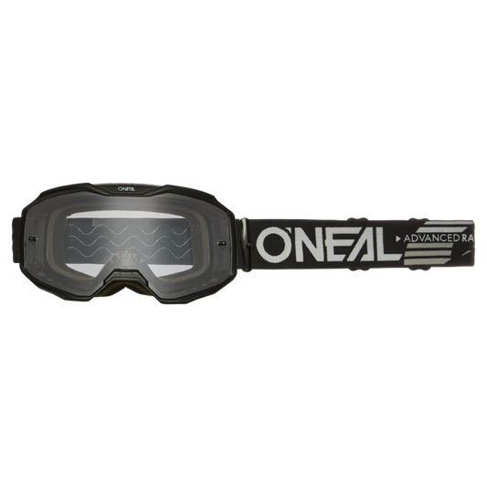 O'NEAL B-10 SOLID Mask Black Clear Shield