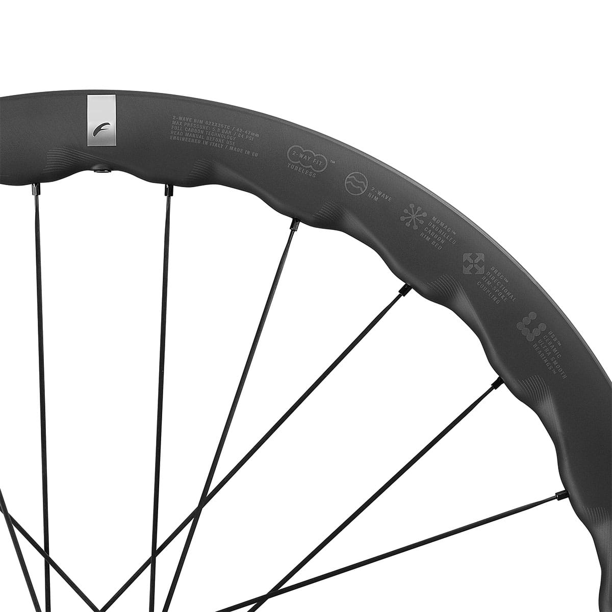 Pair of FULCRUM SHARQ 700c wheels clincher (Center Lock)