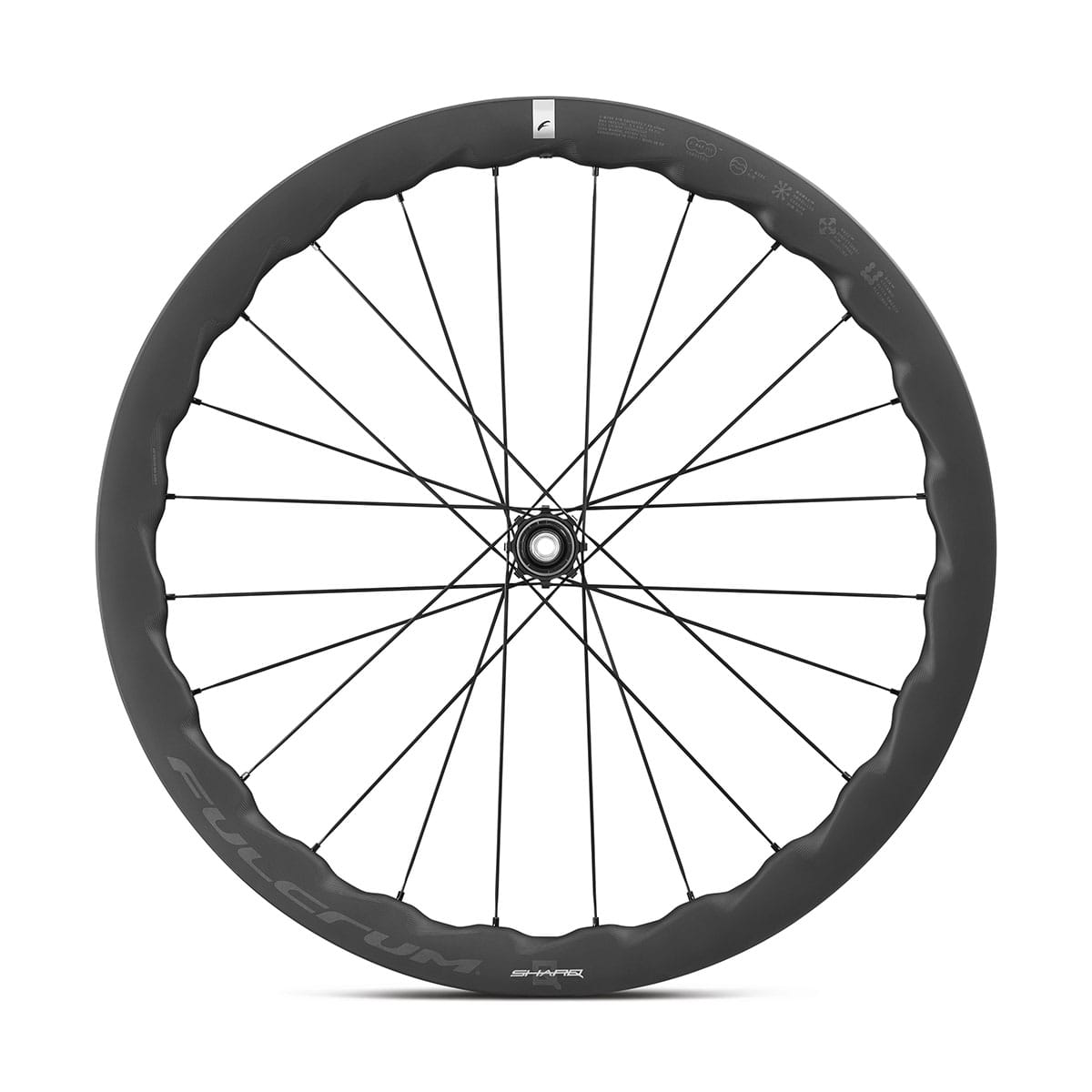 Pair of FULCRUM SHARQ 700c wheels clincher (Center Lock)