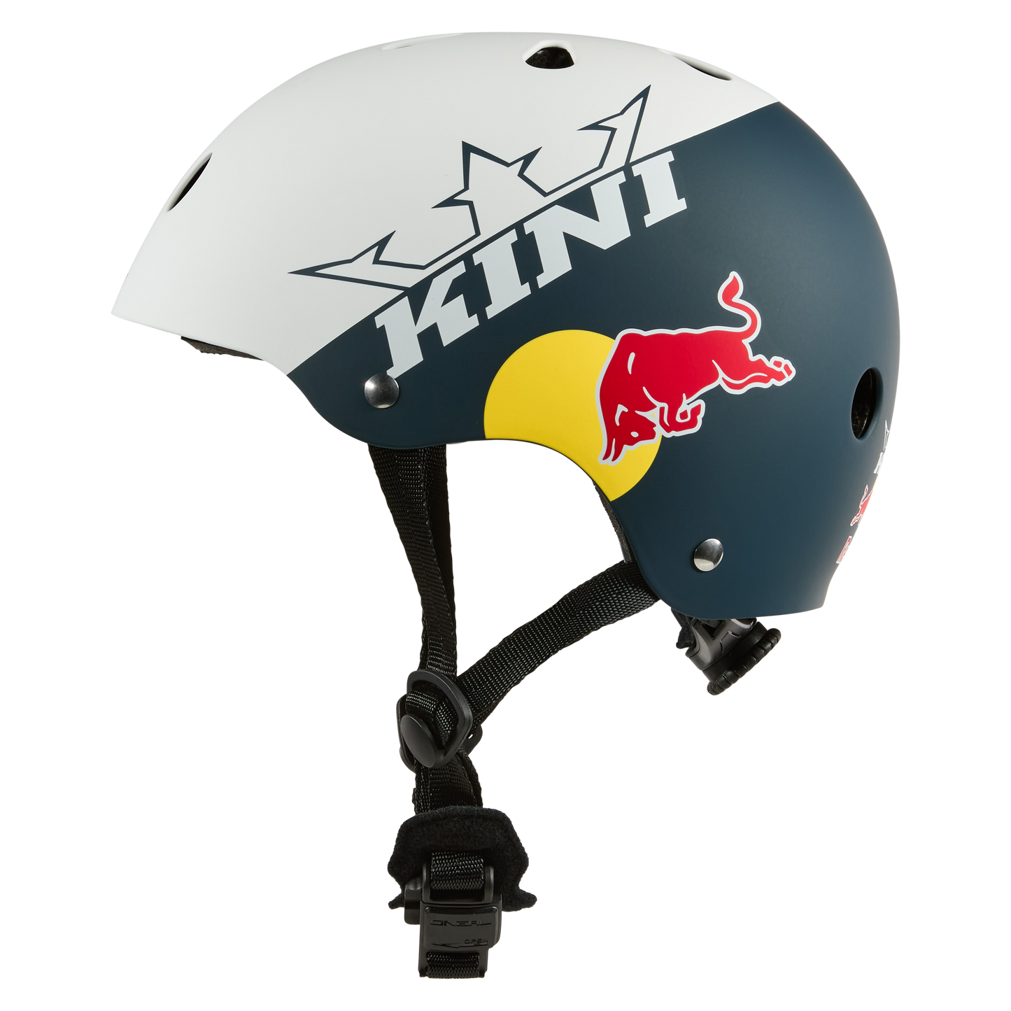 O'NEAL BB KINI RED BULL 1.0 Junior White/Blue Helmet