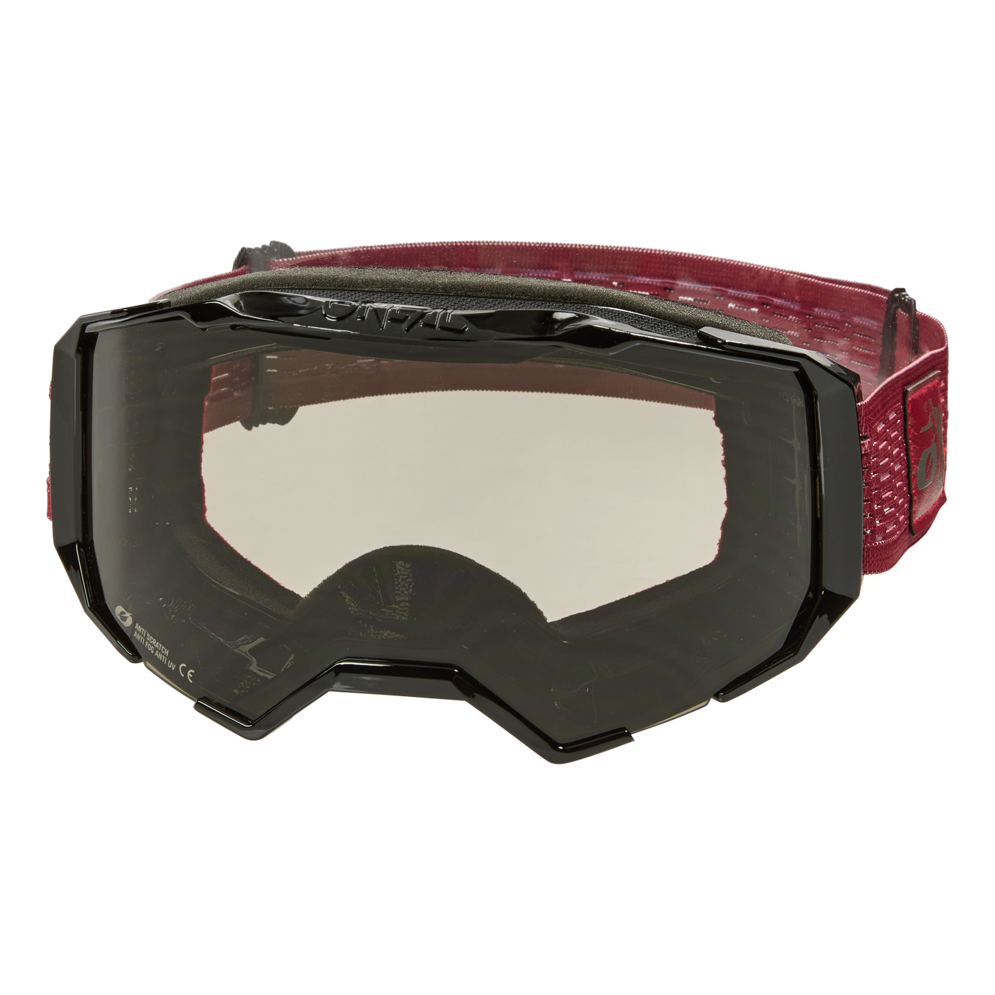 O'NEAL B-22 STATIC Goggle Red Grey Screen