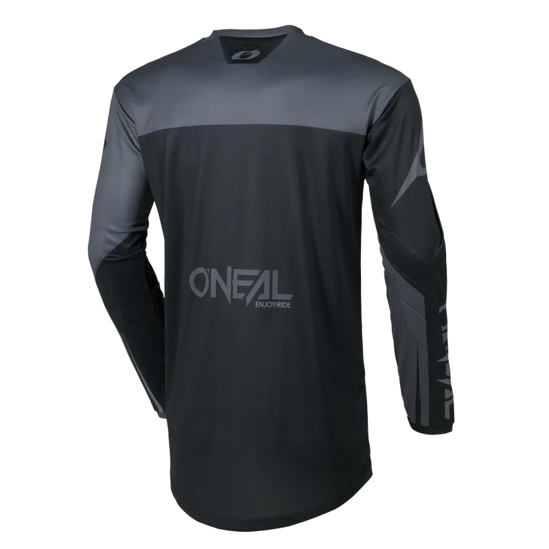 O'NEAL ELEMENT RACEWEAR Junior Long Sleeve Jersey Black/Grey
