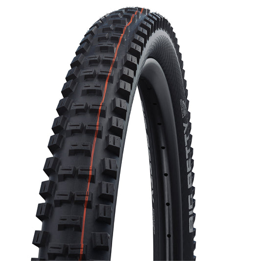 SCHWALBE BIG BETTY 29x2.60 ADDIX SOFT SUPERGRAVITY tire Tubeless Ready Soft Black