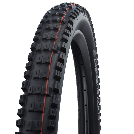 SCHWALBE EDDY CURRENT FRONT 29x2.40 ADDIX SOFT SUPERTRAIL tire Tubeless Ready Soft Black