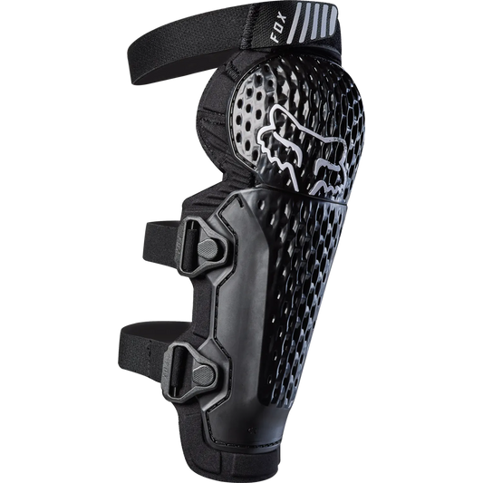 FOX TITAN RACE Junior Knee Guards Black