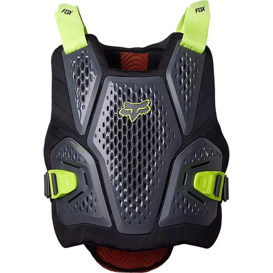 FOX RACEFRAME IMPACT SB D3O Protective Bib Black/Yellow