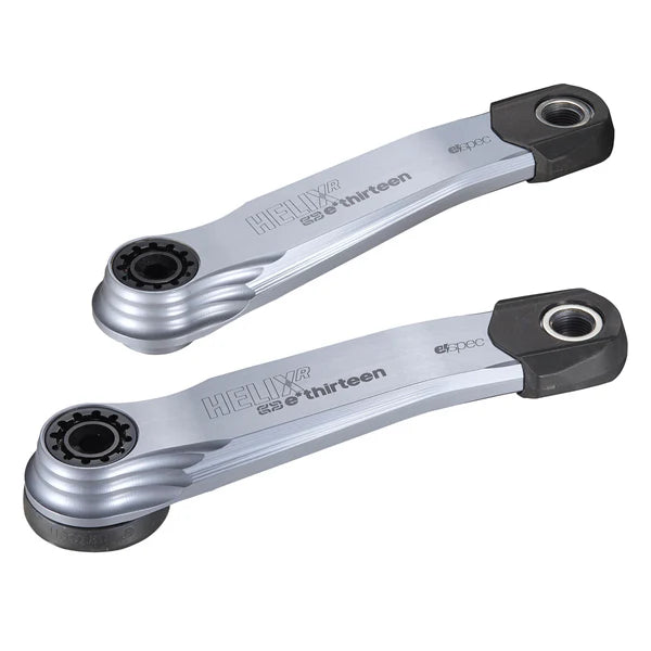 E.THIRTEEN E-SPEC HELIX RACE ALLOY cranks for Fazua Ride 60 Silver