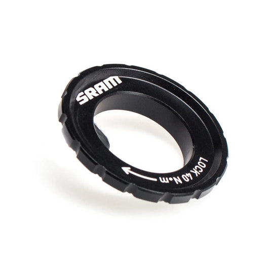 SRAM External Centerlock Nut Black